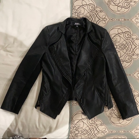 COPY - Lulus NWOT Vegan Leather Jacket, Small - Picture 2 of 4